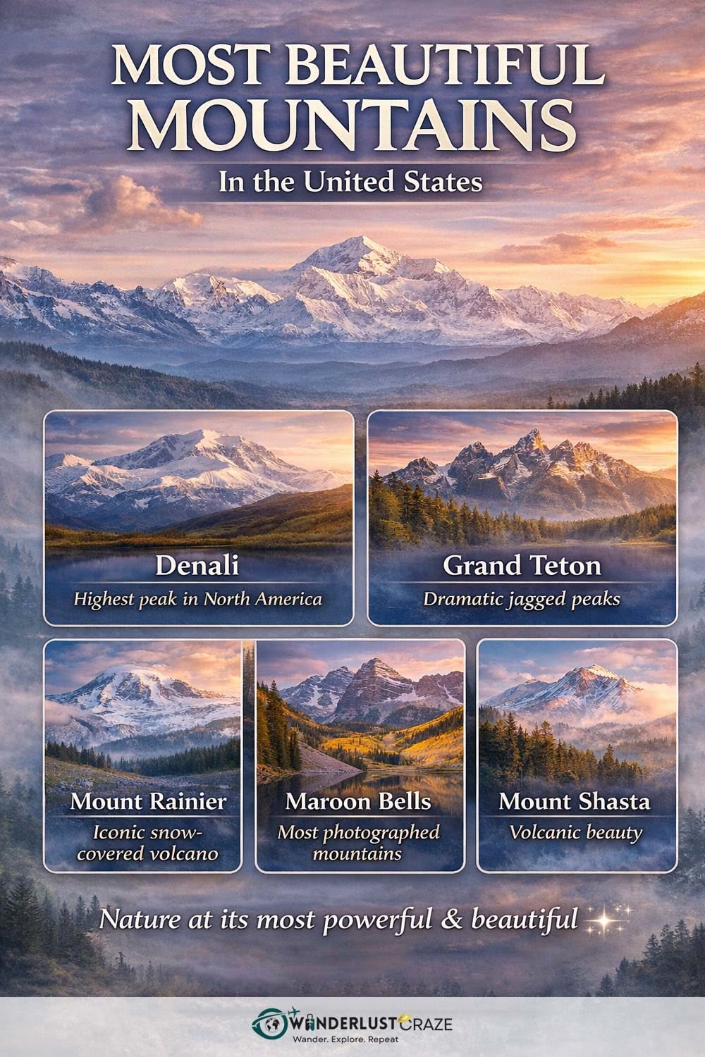 Most Beautiful Mountains in the United States